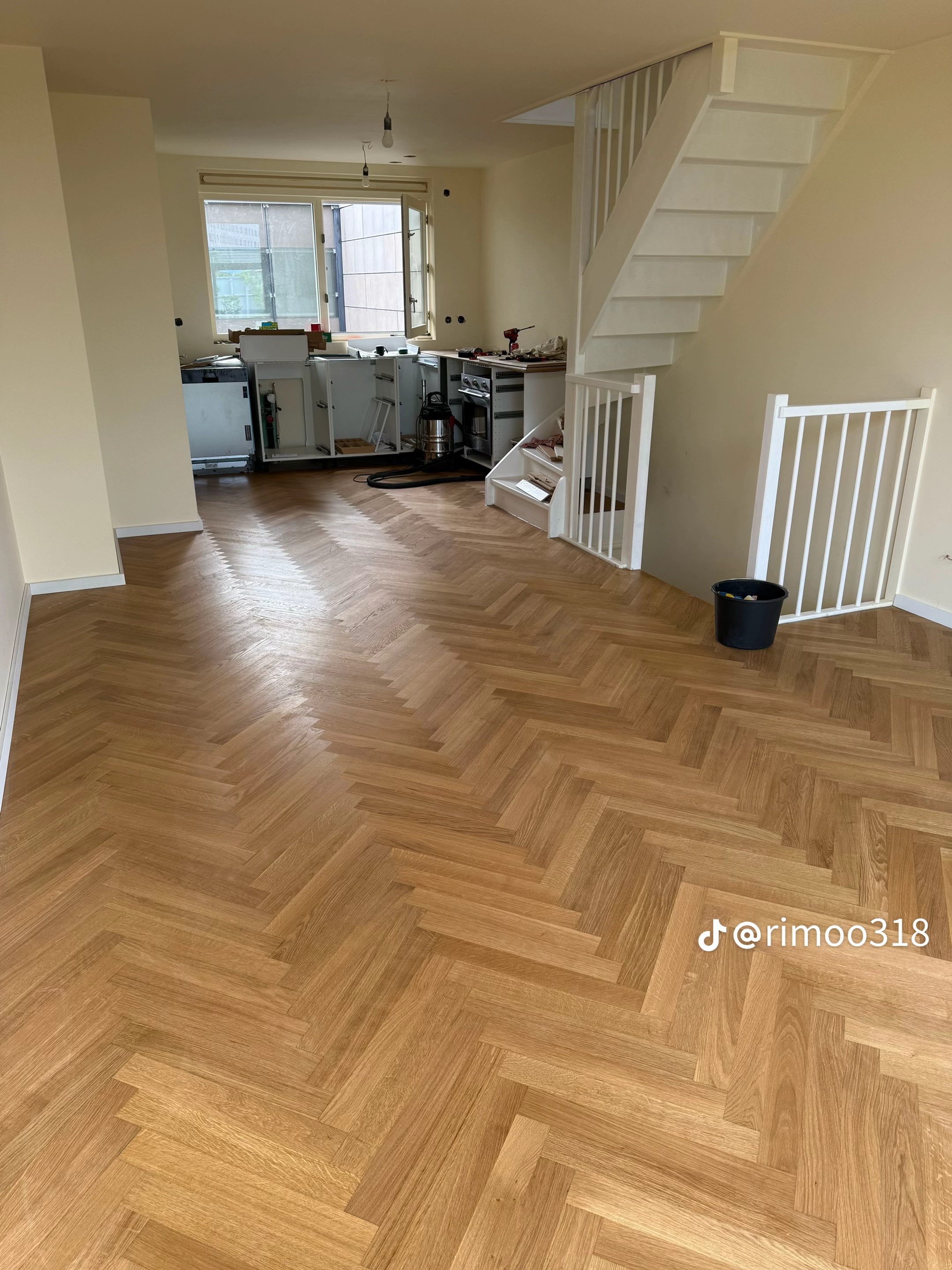 Warme houtlook met moderne uitstraling
